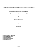 Cover page: A Meshfree Computational Framework for Modeling Hydro-Mechanical Damage Processes in Porous Geomaterials