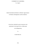 Cover page: Model Order Reduction Methods for Meshfree Approximation of Problems with Singularities and Discontinuities