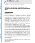 Cover page: Large-Scale Exome Sequencing Study Implicates Both Developmental and Functional Changes in the Neurobiology of Autism