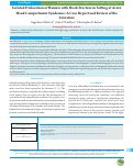 Cover page: Isolated Dislocation of Hamate with Hook Fracture in Setting of Acute Hand Compartment Syndrome: A Case Report and Review of the Literature