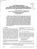 Cover page: The NOMAD system : expectation-based detection and correction of errors during understanding of syntactically and semantically ill-formed text