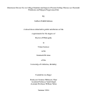 Cover page: Electronic Device Use in College Students and Impact of Screen Setting Choices on Choroidal Thickness and Myopia Progression Risk