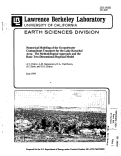 Cover page: Numerical Modeling of the Groundwater Contaminant Transport for Lake Karachai Area: The Methodological Approach and the Basic Two-Dimensional Regional Model