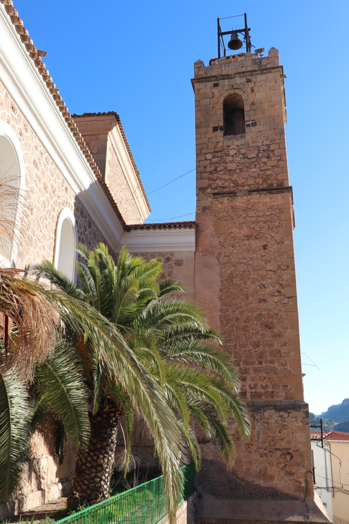 La iglesia de la localidad de Aýna