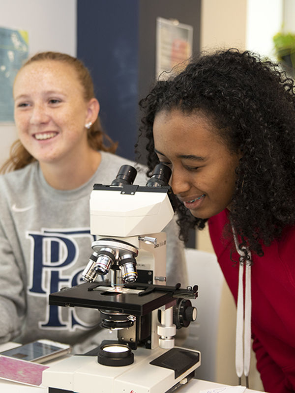 Students studying in the Student Success Center.