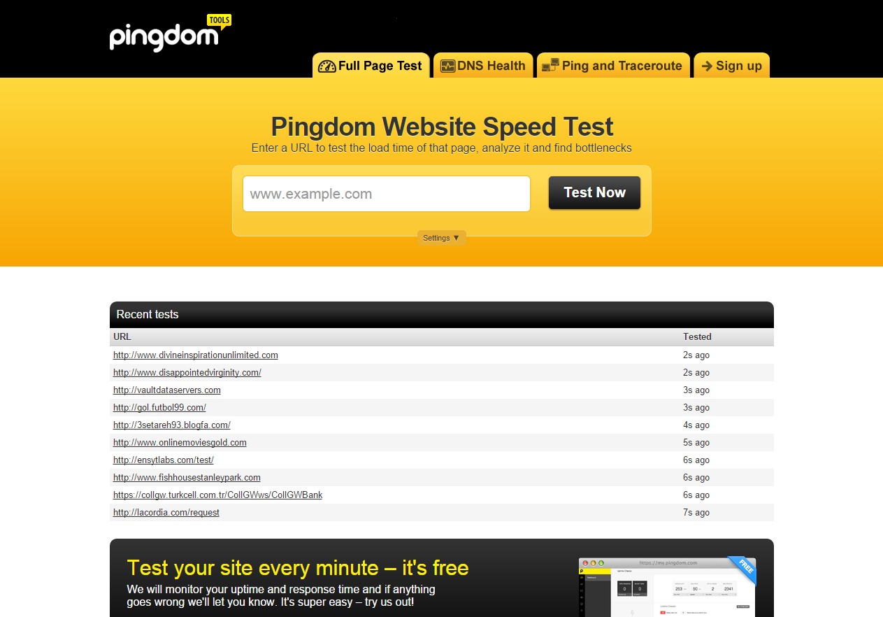 pingdom