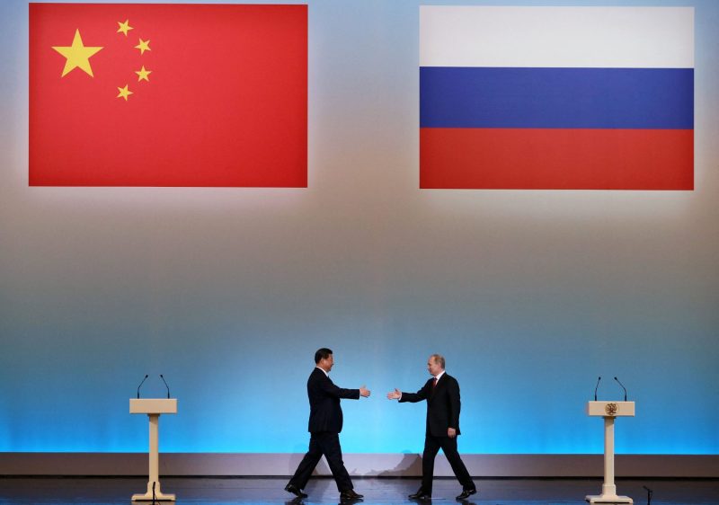 Xi and Putin in Moscow