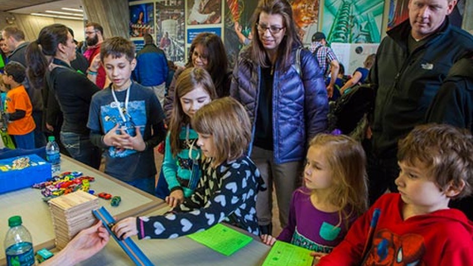 Young children learning about science