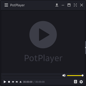 PotPlayer のスクリーンショット