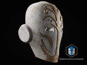 Realistic Jedi Temple Guard Mask - 3D Print Files