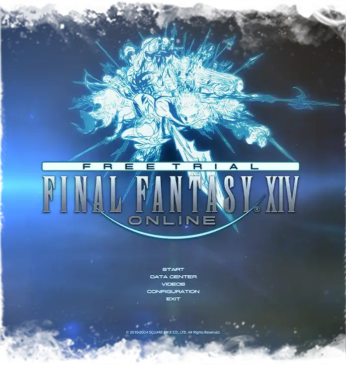 FINAL FANTASY 14 Start Game Screen