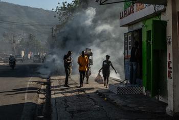 The downtown area of Port-au-Prince remains extremely dangerous due to gang activity.