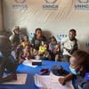 A family of refugees in Angola meets with the authorities and UNHCR officials ahead of returning voluntarily to the Democratic Republic of the Congo.