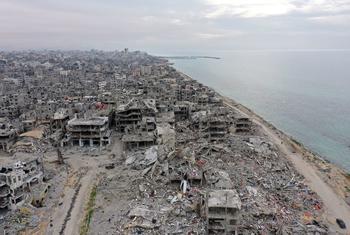 Destruction in northern Gaza