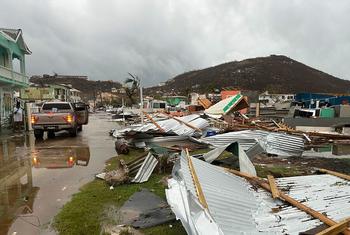 Hurricane Beryl has caused devastation on Union Island in Saint Vincent and the Grenadines.