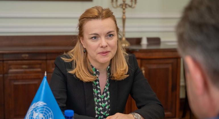 Исполнительный секретарь ЕЭК ООН Татьяна Молчан.