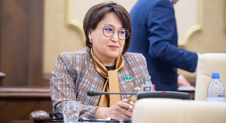 Сенатор Ляззат Калтаева – одна из нескольких депутатов с инвалидностью в Казахстане.