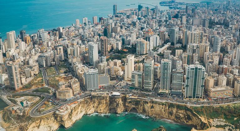 Beyrouth, la capitale du Liban.