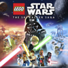 LEGO Star Wars: The Skywalker Saga – klíčová grafika zobrazující postavy držící zbraně.