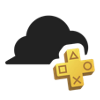 PS Plus εικονίδιο αποθήκευσης στο cloud