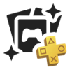 Logo für PS Plus-exklusive Inhalte