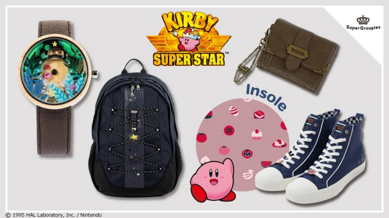 SuperGroupies reveals Kirby Super Star merch line