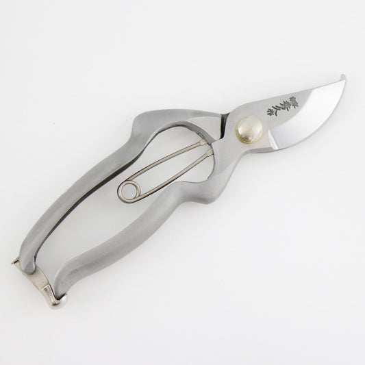 Japanese Stainless Steel Secateurs, 180mm, Toyama Hamano