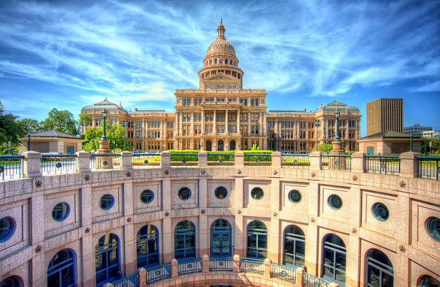 Texas State Capital Panoramic View