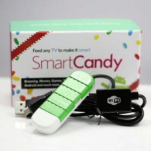 Post thumbnail of 既存のスティック型 Android 端末より一回り小さい「SmartCandy Android TV Stick」登場、価格35ドル（約3,500円）