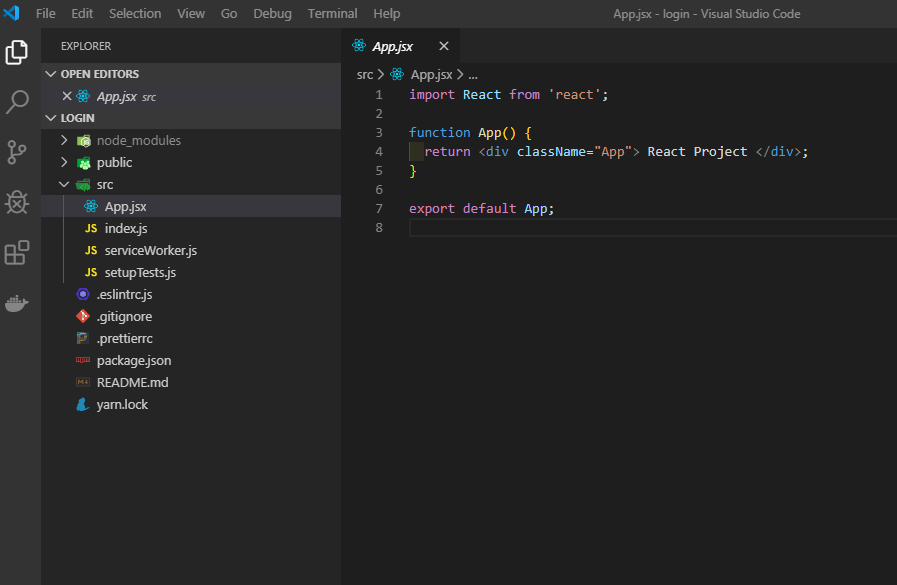 vscode-react-eslint-prettier