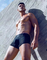 2Eros Aktiv Pegasus trunk in black with breathable mesh panels.