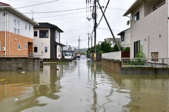 床上浸水イメージ