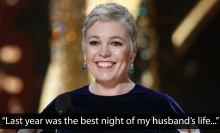 Olivia Colman's Oscars speech deserved an award of its own