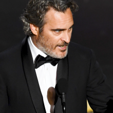 Joaquin Phoenix's Oscars speech talks about fight against injustice