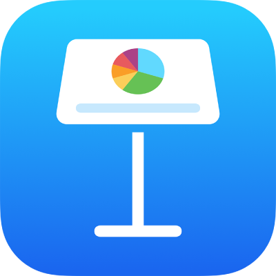 The Keynote for iCloud app icon.