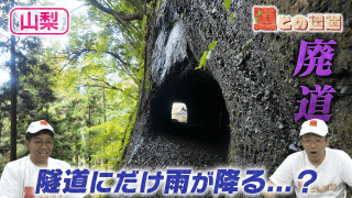 【山梨】雨が降る隧道とは？／廃道に佇む謎の小屋を調査【道との遭遇】