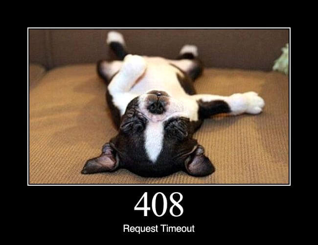 408 Request Timeout