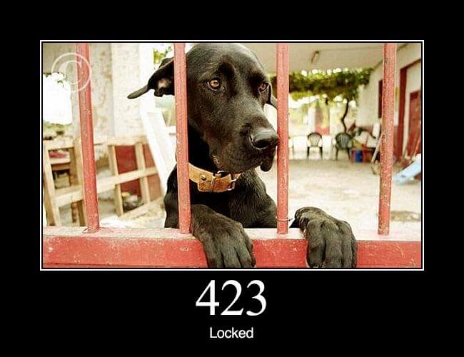 423 Locked