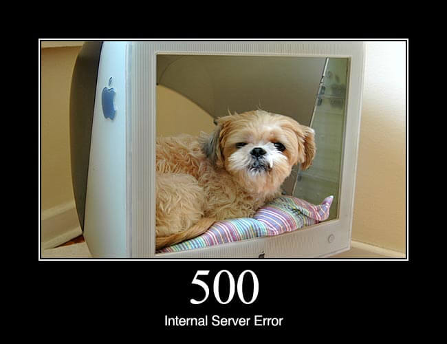 500 Internal Server Error