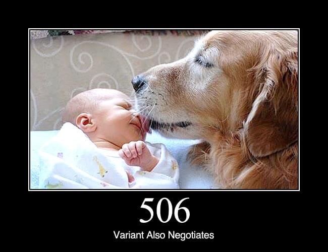 506 Variant Also Negotiates