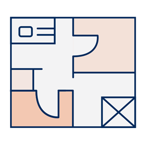 interior design blueprint icon