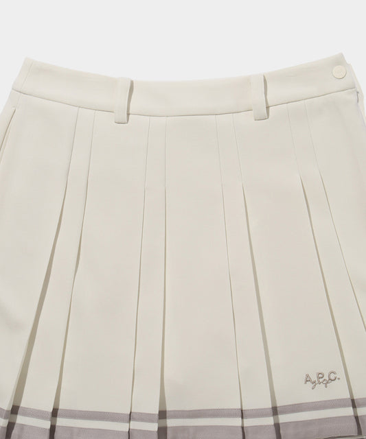 【A.P.C.golf】Fleur Skirt CSA6488 WHITE