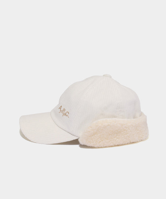 【A.P.C.golf】Fantine Cap CCW64CD WHITE