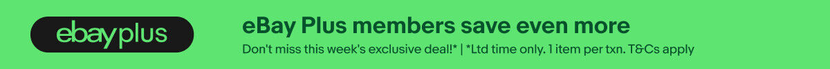 Shop hot offers exclusively with eBay Plus. 