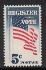 Scott 1249- Register Und Vote , US Flagge - MNH 5c 1964- Ungebraucht Briefmarke