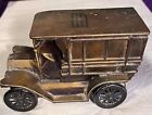 Coin Bank Banthriko Model T Ford chicago Bronze collecter good condition