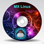 MX Linux Install DVD CD 64bit 32bit (all versions) - LTS Live Bootable Desktop