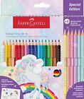 Faber-Castell 201543 Colouring Pencils Set Unicorn 24 Pieces Shatterproof Includ