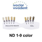 Dental IPS Natural Die Material Shade Guide Ivoclar Vivadent ND1-9 Abutment 1Set