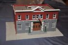 HO scale 1/87 model railroad building courthouse with jail break
